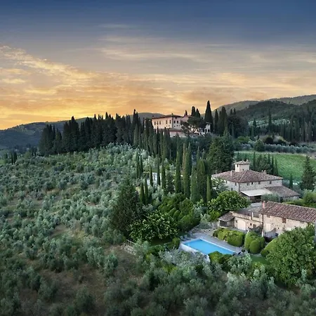 Unique With Infinity Pool Inside Chianti Corti