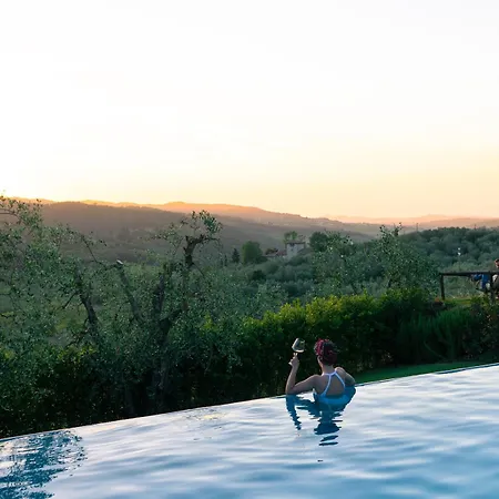 Unique With Infinity Pool Inside Chianti